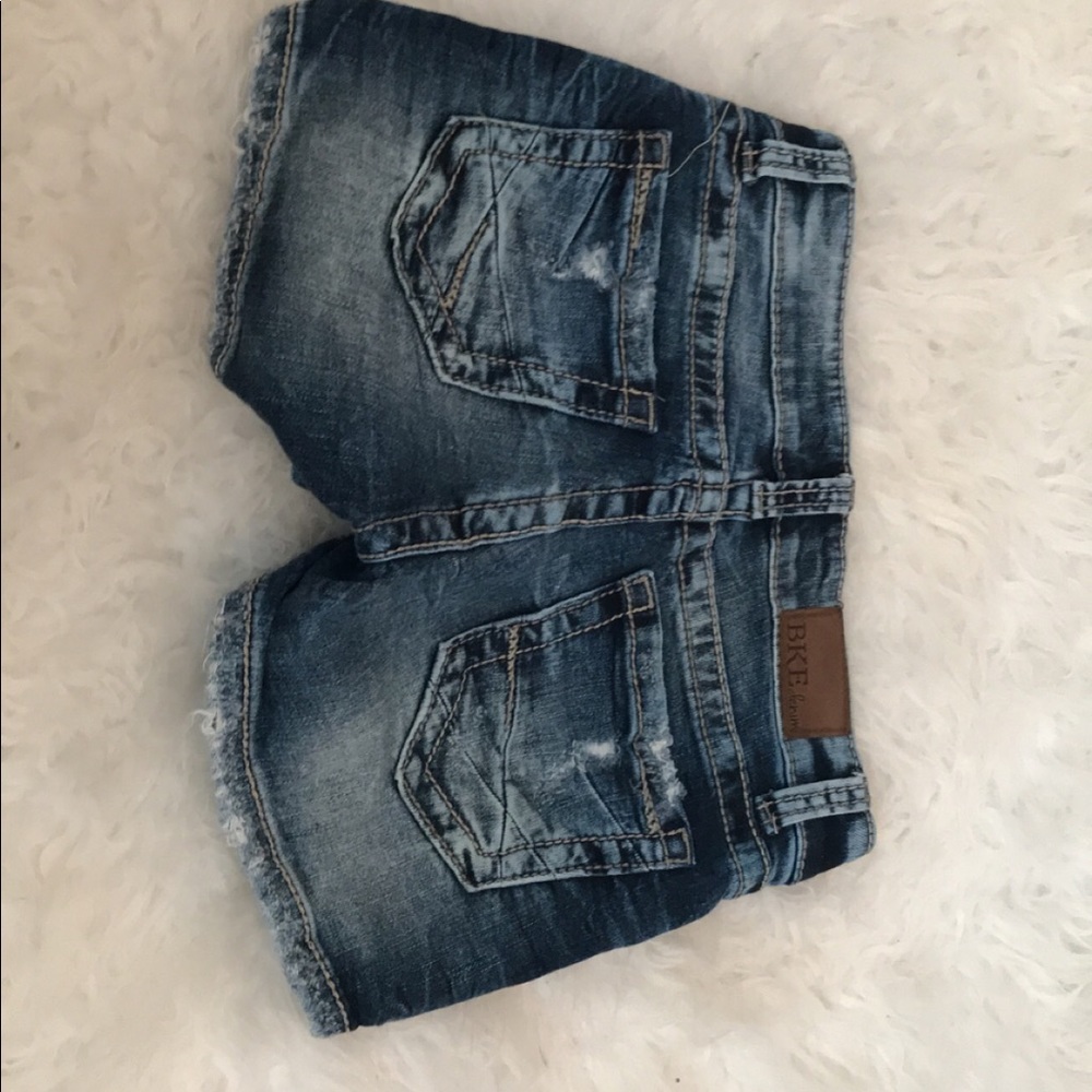 BKE denim shorts